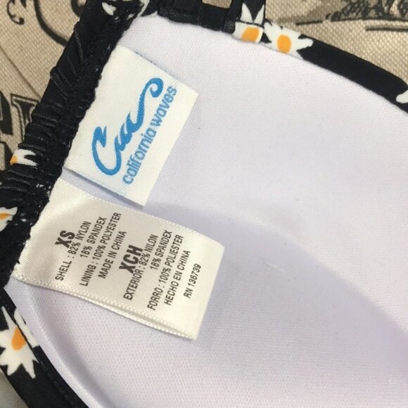 California Waves Juniors' Push Up Swim Top - Picture 6 of 7